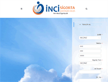 Tablet Screenshot of incisigorta.com